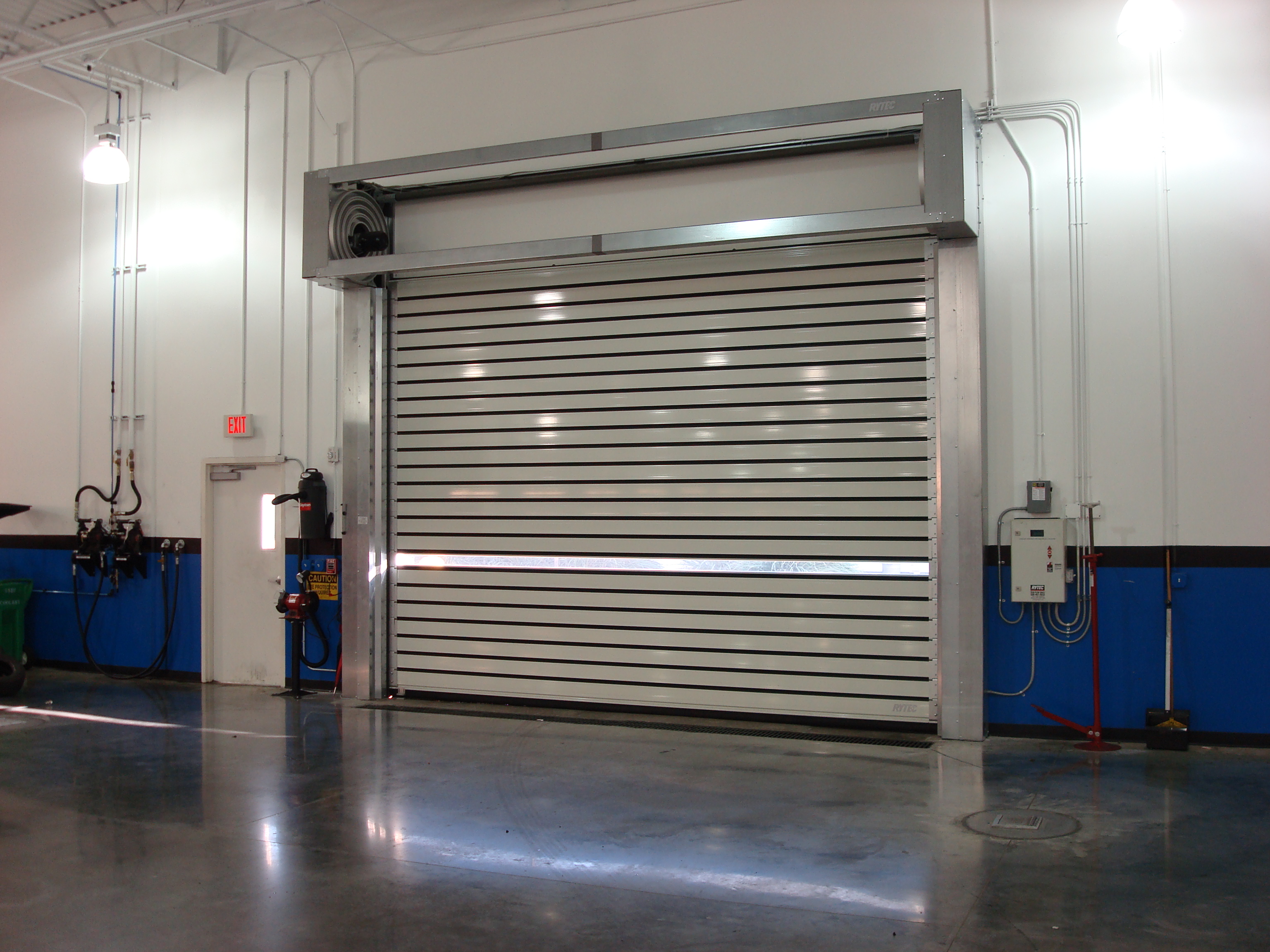 Spiral Commercial Overhead Door Overhead Security Door Rytec Doors